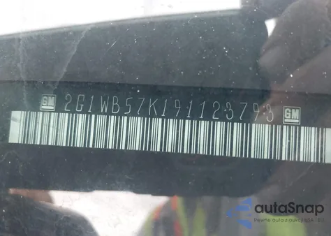 2009 Chevrolet Impala Ls z USA, uszkodzony, nr VIN 2G1WB57K191123793